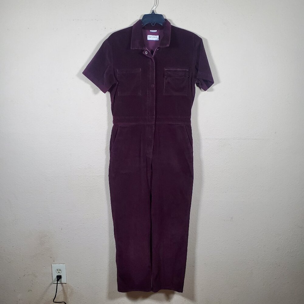 RIVET.UTILITY Corduroy “Worker” Jumpsuit – Size Large Made in USA